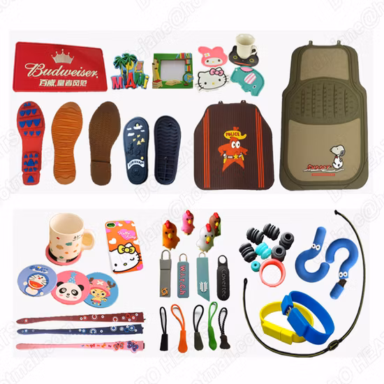 ソフトPVCスリッパバッジ作成/分配/滴下機